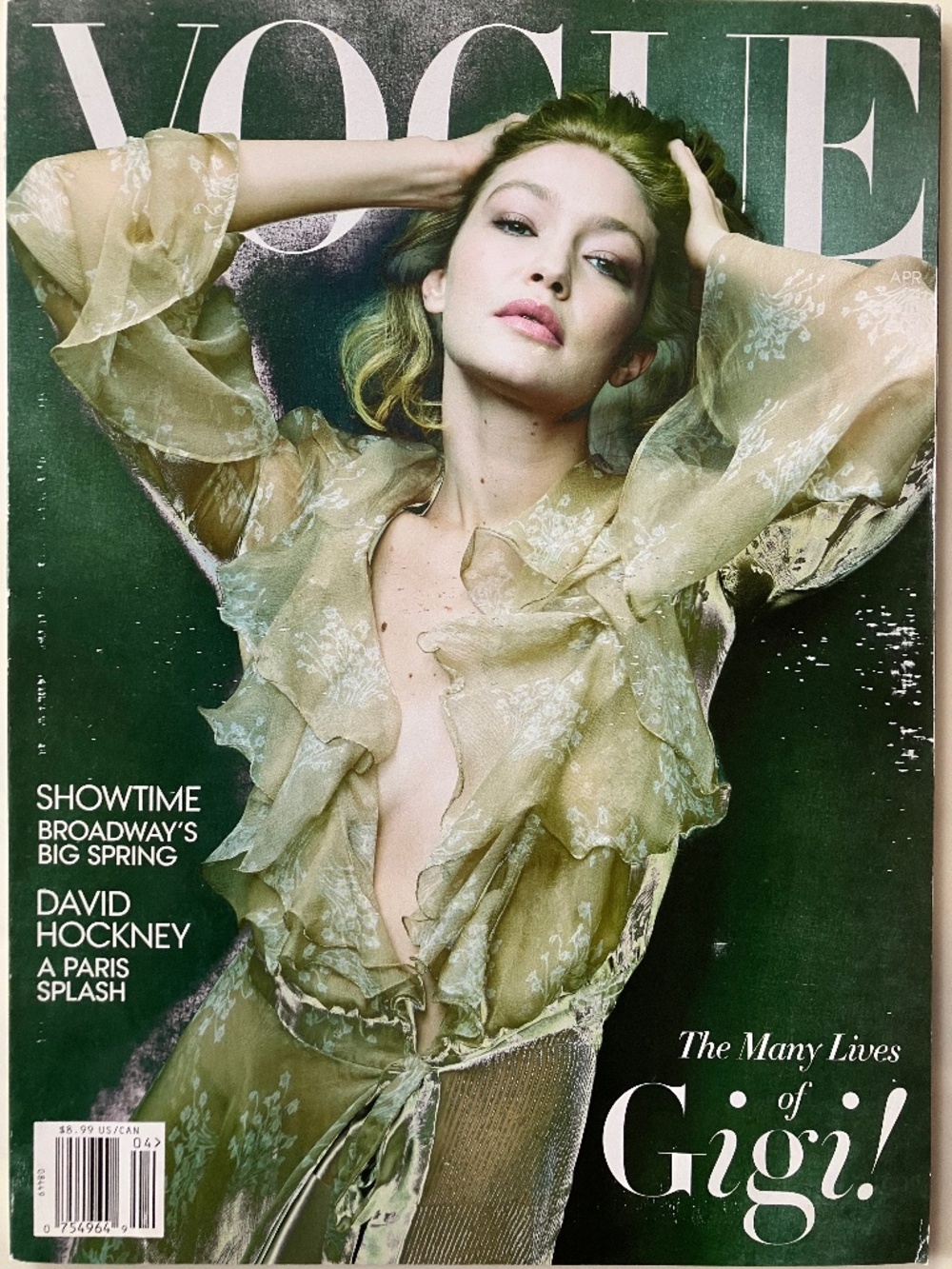 Vogue US April 2025 Gigi Hadid